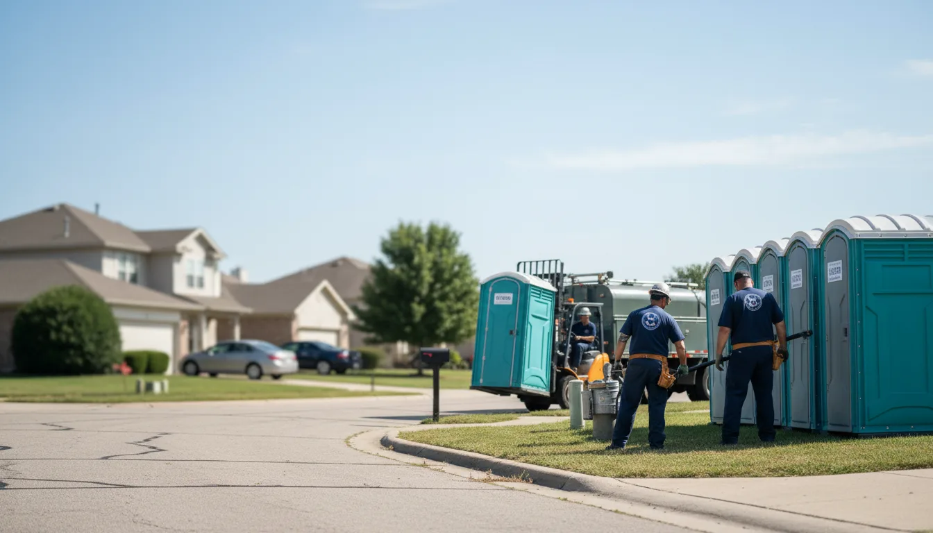 Porta Potty Rental in Fort Dodge, KS near me